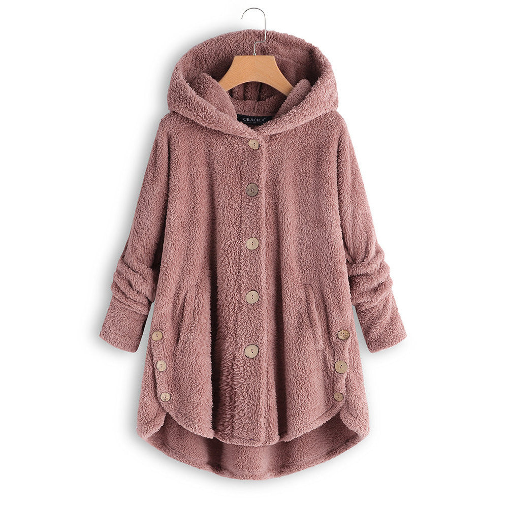 6 Different Colors COZY WARM TEDDY COAT WITH POCKETS