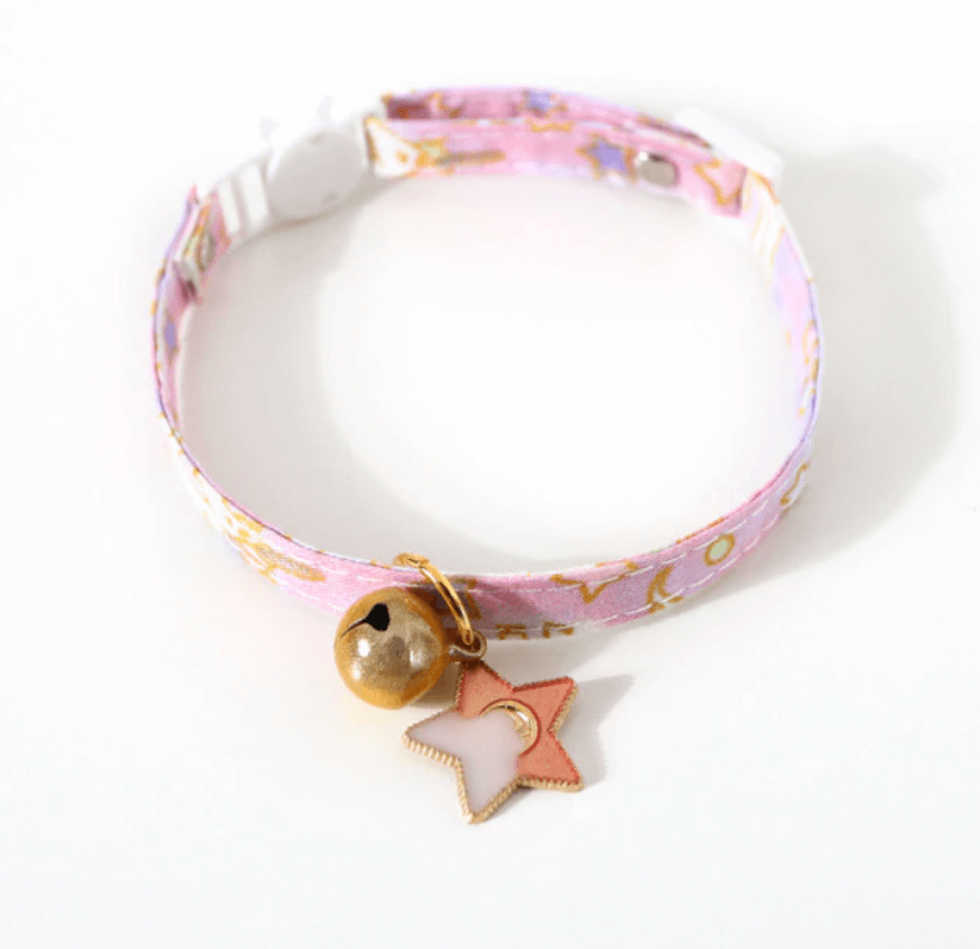 8 Different Styles Cute Cat Collars Kitten or Large size