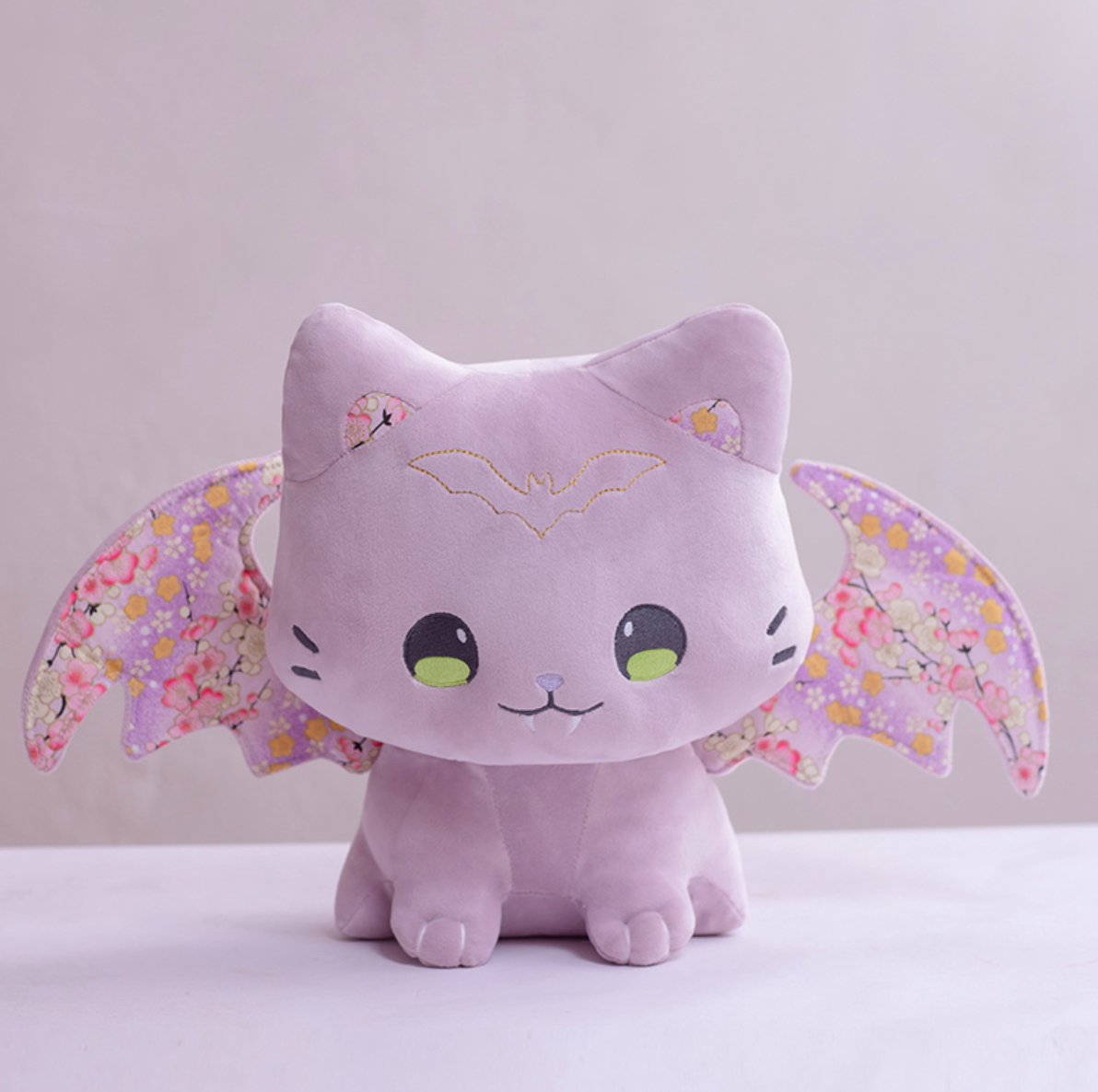 Kawaii Sakura Cats with Wings Plushies