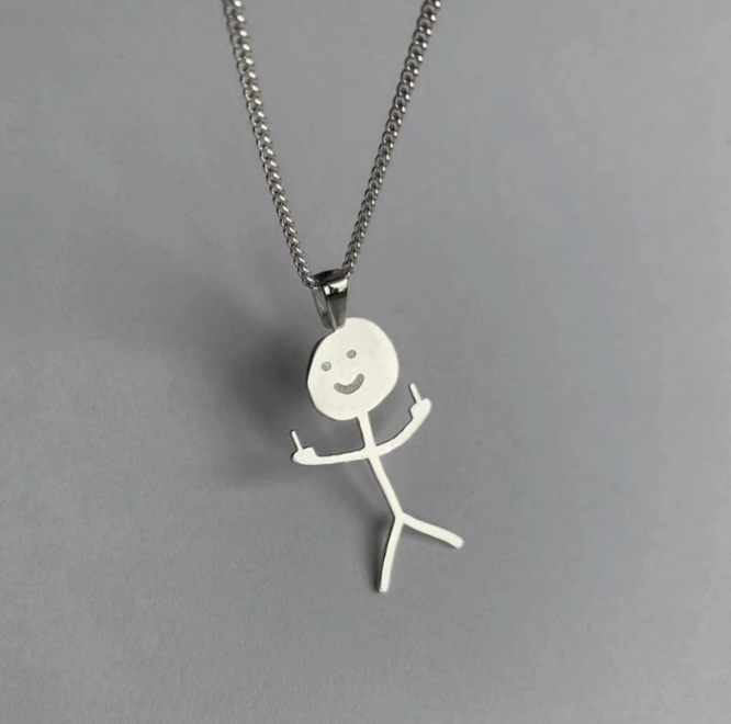 Funny F.ck You Unisex Necklace